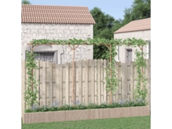 Pérgola De Bambú 385x40x205 Cm