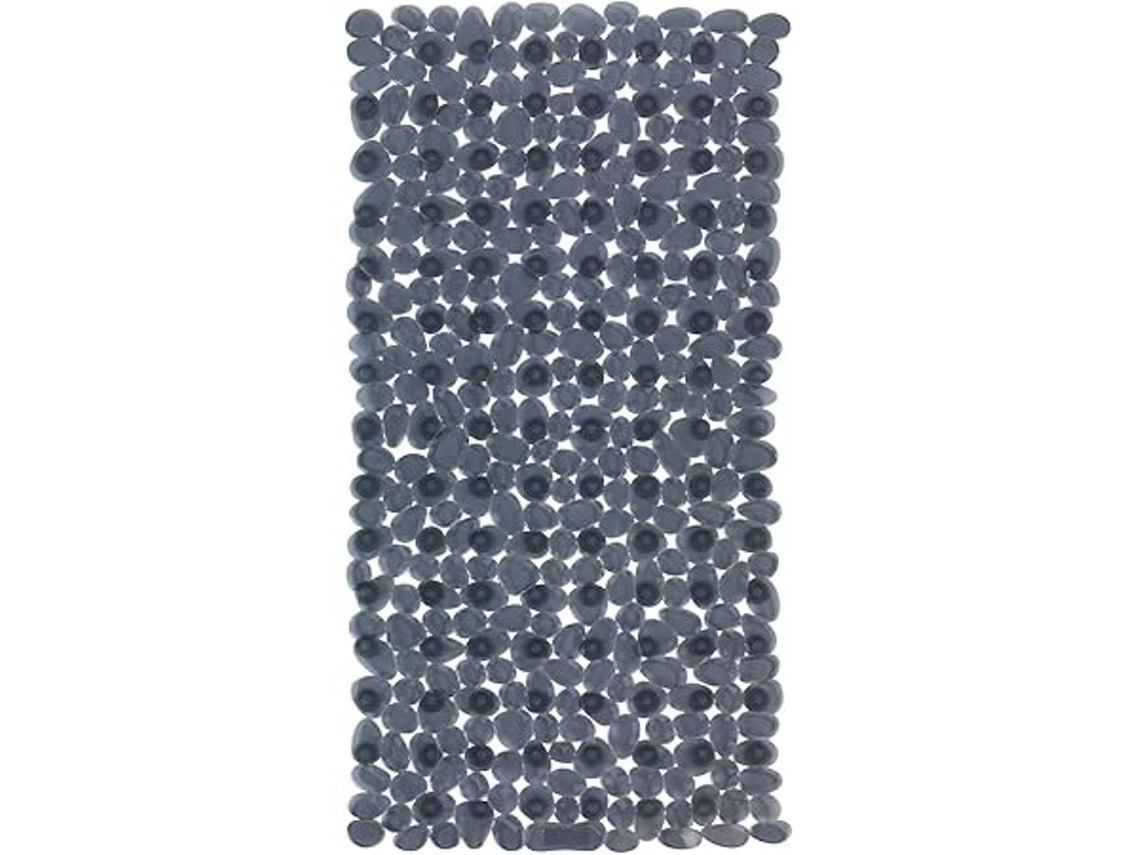 Alfombrilla De Baño Antideslizante, Gris Oscuro, 71 X 36 Cm, Limpieza Profunda, Para Uso Doméstico.