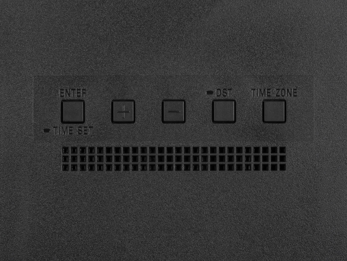 Despertador Sony Icfc1b negro amfm alarma digital batería doble snooze 0.1 icfc1 con pantalla led blanco radiodespertador reseva 1 fm icfc1b.ced