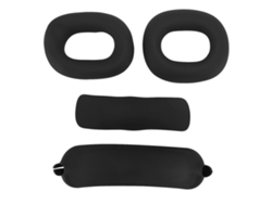 Juego De Fundas De Silicona Para Auriculares Ios, Diadema Y Almohadillas Para La Barra, Color Negro.