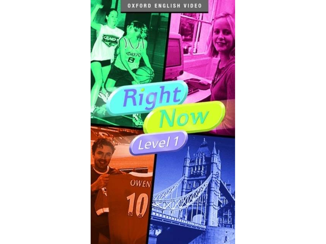 Libro Right Now Video Cass Vhs-Level 1 (Inglés)