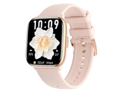 Relógio Inteligente Bluetooth Pressão Arterial Freqüência Cardíaca Oxigênio No Sangue Monitor De Sono Pedômetro Esportivo Feminino Rosa Yizhood
