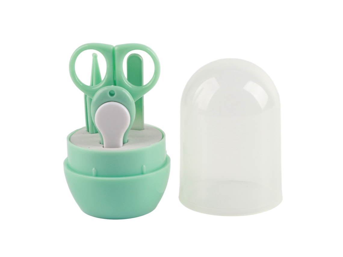 Kit De Unhas Para Bebê Com Tesoura, Cortador, Lixa E Pinça Seguros - Conjunto Portátil De Manicure Para Bebês E Crianças Pequenas