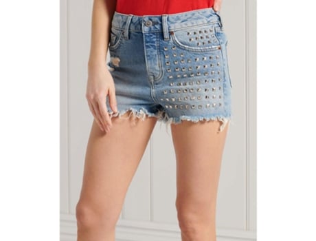 Superdry Skinny Hot Denim Shorts