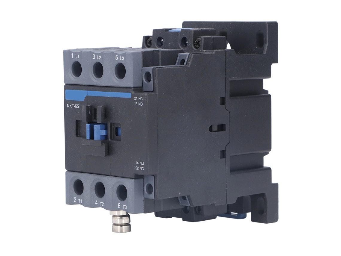 Contactor De Ca De 50 Hz Pa66, Plástico Termoestable, Para Carril Din, Nxt-65, 80 A, Función De Conmutación Automática.