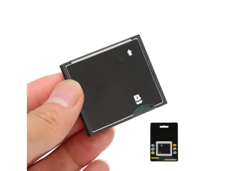 TF Speicherkarte auf Compact Flash Micro SD CF Kartenleser Adapter, SDXC CF auf CF Typ 1 Speicherkartenadapter, para Canon, Sony, Nikon Hochgeschwi...