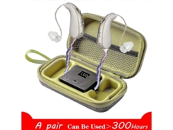 Audífonos recargables con 300 horas de vida útil. Un par. Ideales para viajes. TAISHENGDA.