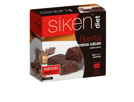 Barrita Energética Siken Cacau 5 Uds
