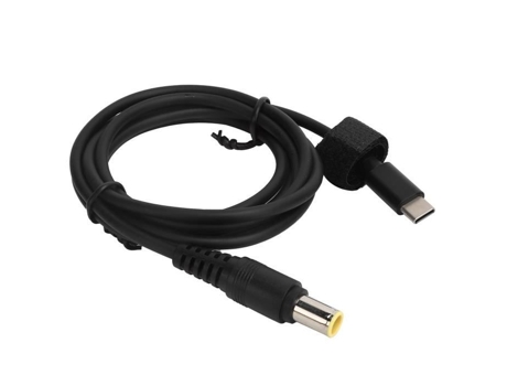 HURRISE 65W 3A Tipo-C a Dc Tip 7 9 X 5 Cable de carga de 5 mm para computadora portátil