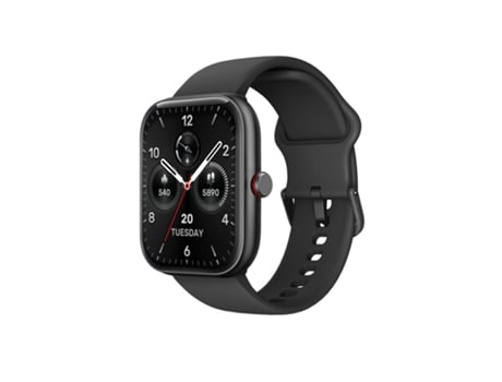 Reloj inteligente CHRONUS IDW20 con asistente de voz, reloj deportivo de 1,91 para iOS Android (negro)
