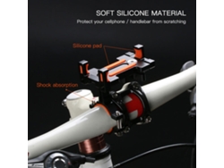 Soporte Para Teléfono Móvil Ajustable Para Bicicleta Y Moto, Montaje En Manillar Fácil Instalación, Accesorios De Bicicleta