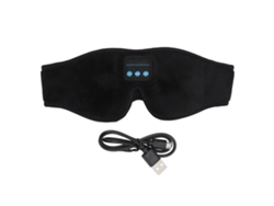 Antifaz Con Auriculares Bluetooth, Multifuncional, Lavable, Suave Para Dormir.