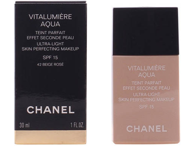 Base CHANEL Vitalumiere Aqua Fluide N42-Beige Rose