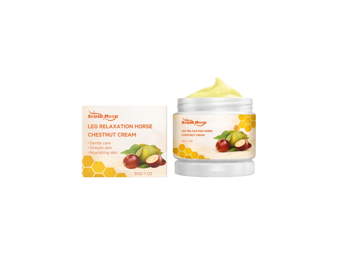 Crema corporal hidratante suave South Moon para la piel de las piernas (uso diario)