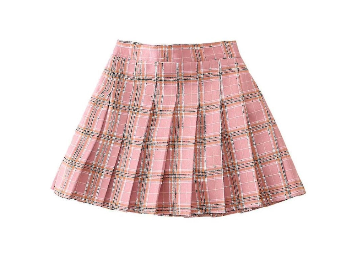 2026-falda Corta Plisada De Tenis Con Pantalones Seguridad Para Niñas De Talle Alto