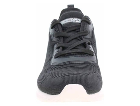 Zapatillas Deportivas SKECHERS Bobs Squad Tough (Negro - Material Sintético, Tejido- 38)