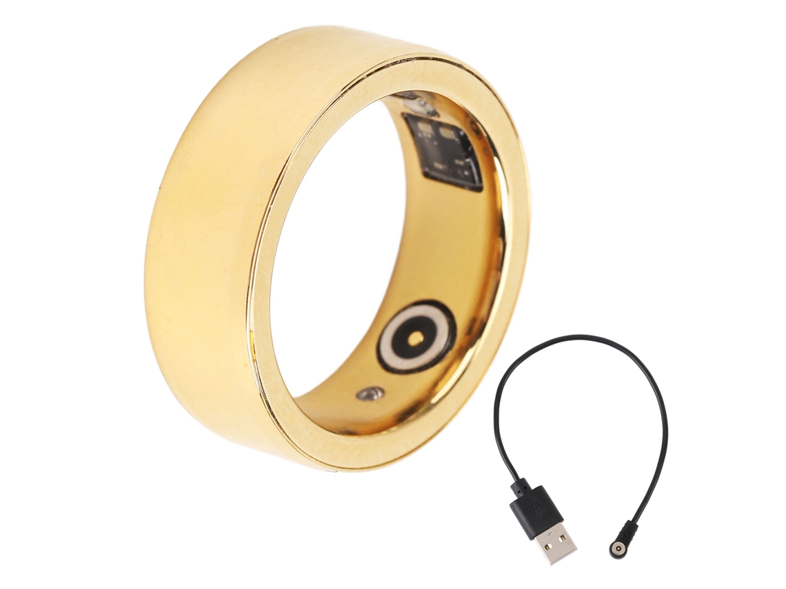 Anillo Inteligente Con Monitor De Salud Del Sueño, Resistente Al Agua Ipx8, Rastreador De Actividad Física Con Grabación Inalámbrica Continua.