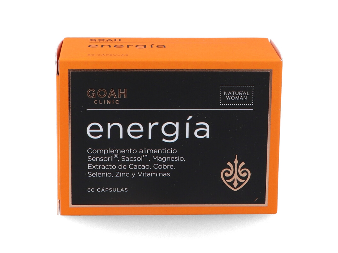 Complemento Alimentar GOAH CLINICS Goah Clinic Energia 60 Cápsulas
