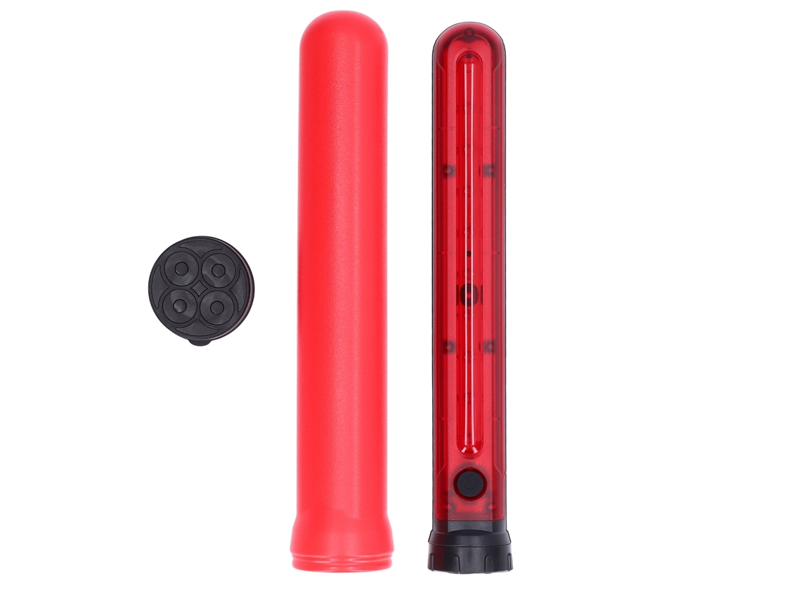 Luz De Advertencia Led Roja De 22 Led Con Imán, Resistente Al Agua Para Emergencias Y Seguridad Vial.