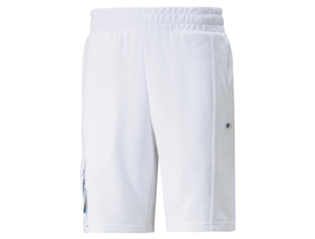 Pantalones Cortos para Hombre PUMA BMW MMS Statement Blanco para Multideportes (XS)