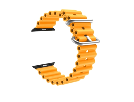 Correa Pulsera Round Naranja para Apple Watch Series 3 42Mm