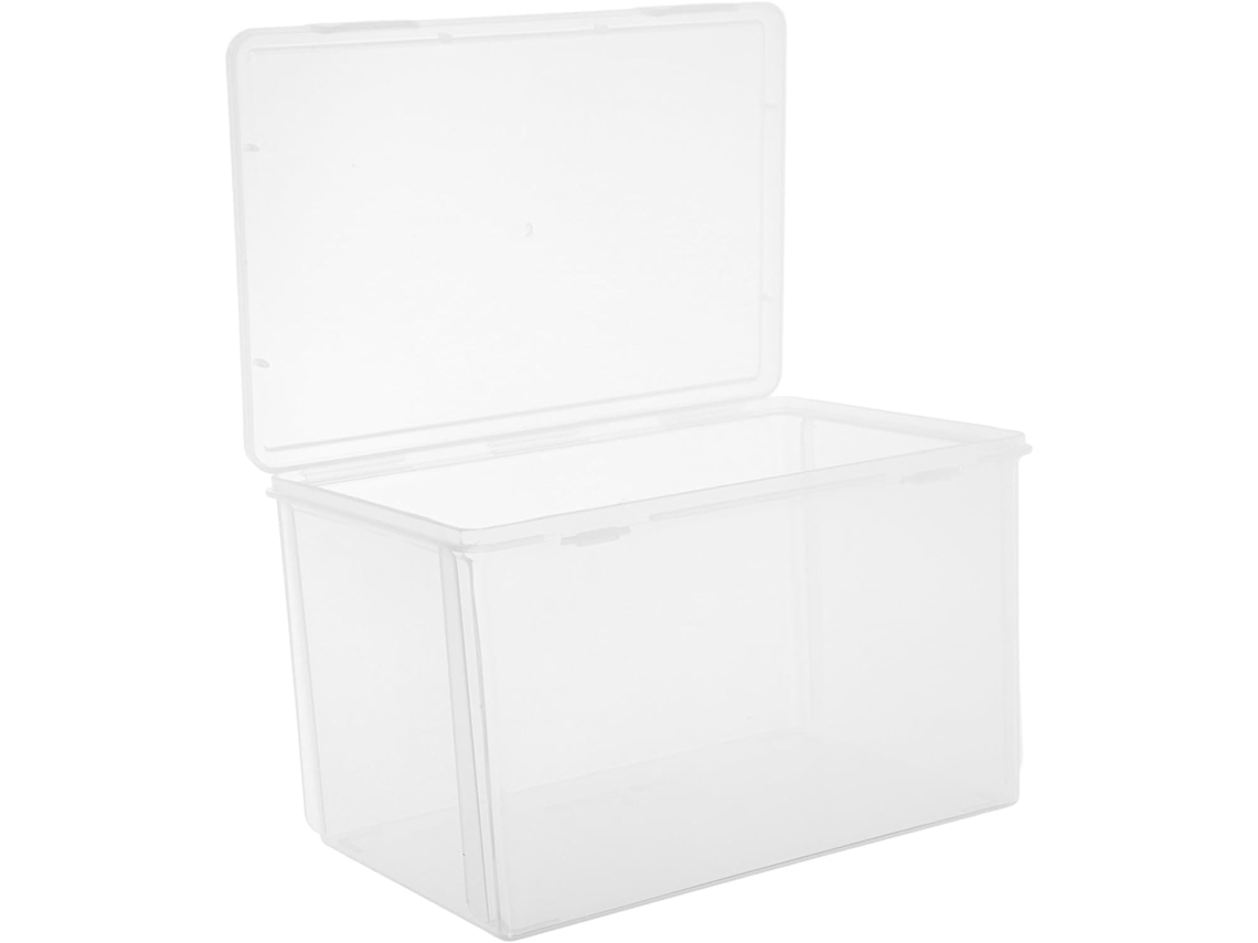 Caja De Almacenamiento Transparente Nuobesty Para Cd Y Dvd, Protección Contra Polvo Y Humedad, Organizador.