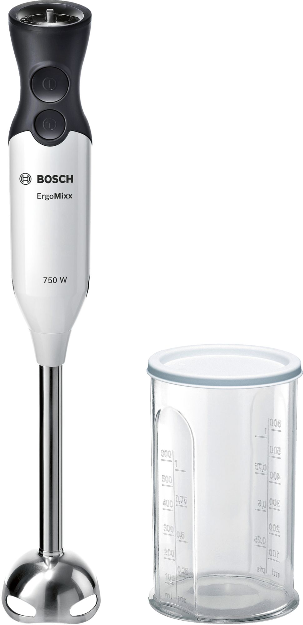 Batidora de Mano  BOSCH MSM26130 (750 W - Blanco)