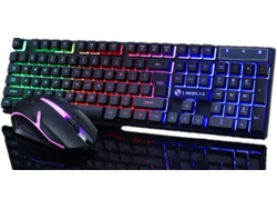Teclado + Ratón Gaming CHAOCHUANG Bg00014723-K21 (1.200 dpi - Negro)