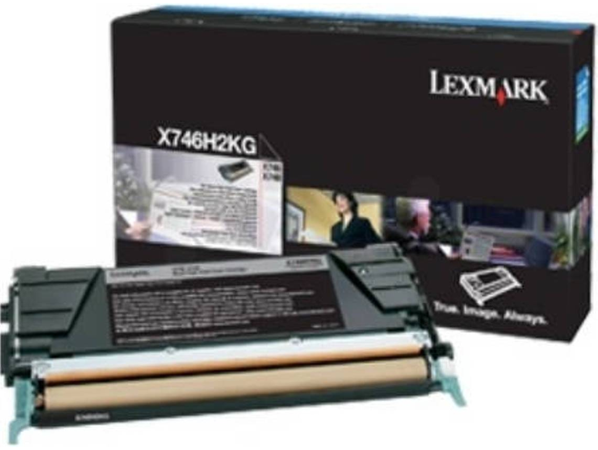 Tóner LEXMARK Y07-C7582A-Y Negro