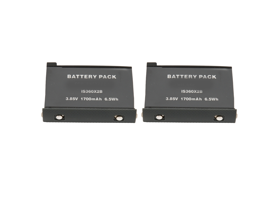 Paquete De 2 Baterías Para Cámara Insta 360 One X2, 3,85 V, 1700 Mah, 6,5 Wh.