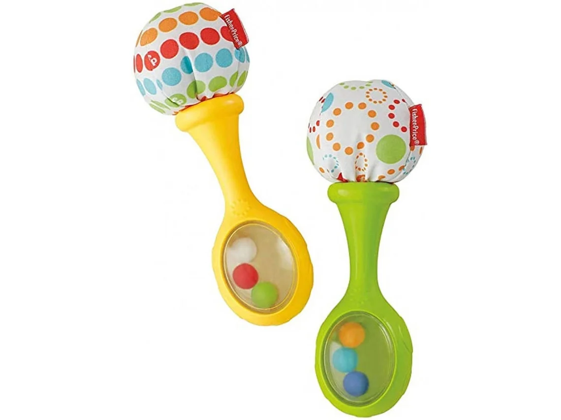 Juego Educativo FISHER PRICE Maracas (Edad Mínima: 3 Meses - 13,4 x 5,1 x 20,3 cm)
