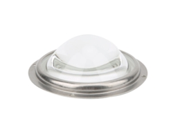 Lente Condensadora Led De 100 Mm Y 60°, Cristal Óptico, 20-200 W, Con Montura Y Anillo De Goma Impermeable.