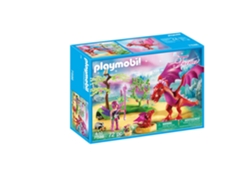 71586 Playmobil Mamá Dragón Hadas con Bebé