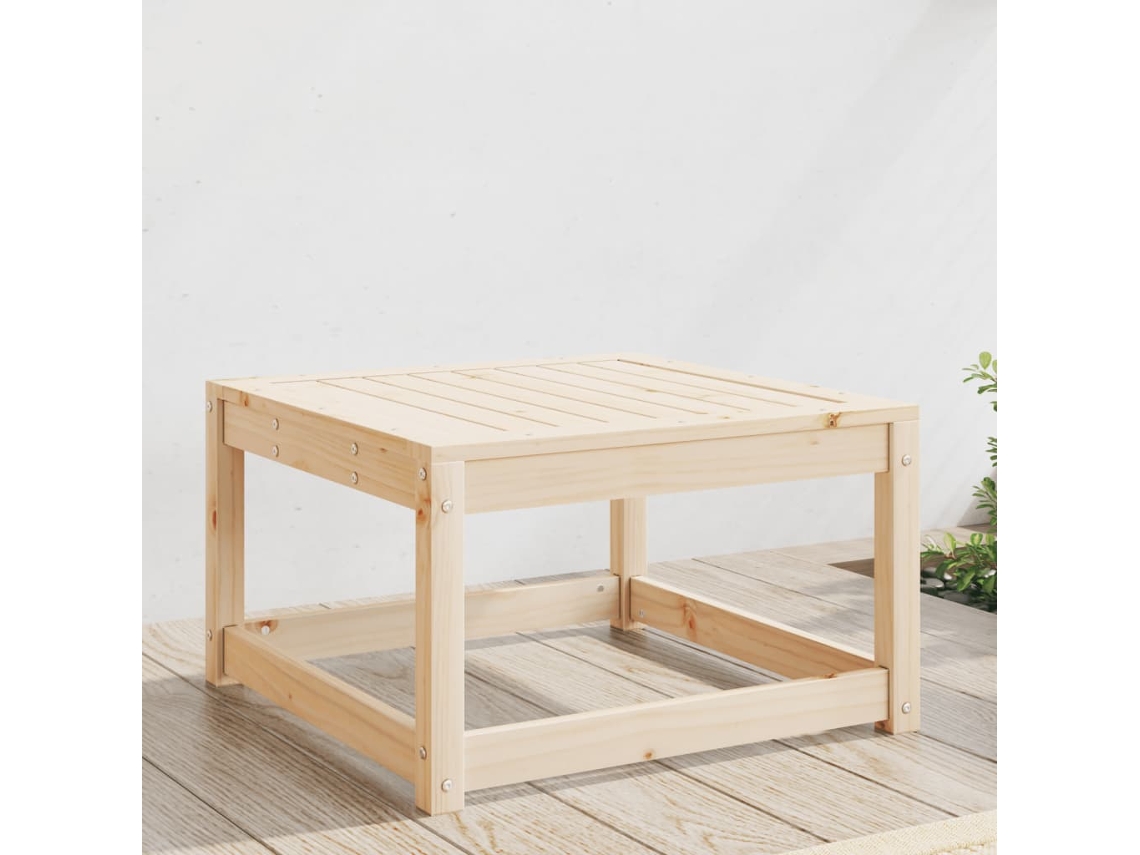 Soporte para pan de jardín de madera de pino suave Dkd Home Decor