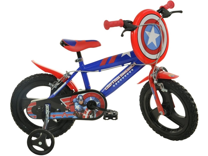 Dino Bikes 414uca bicicleta de 14 pulgadas captain america para