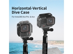 Funda Impermeável Para Insta360 Ace E Ace Pro: Housing Submarino, Protetor E Case De Mergulho