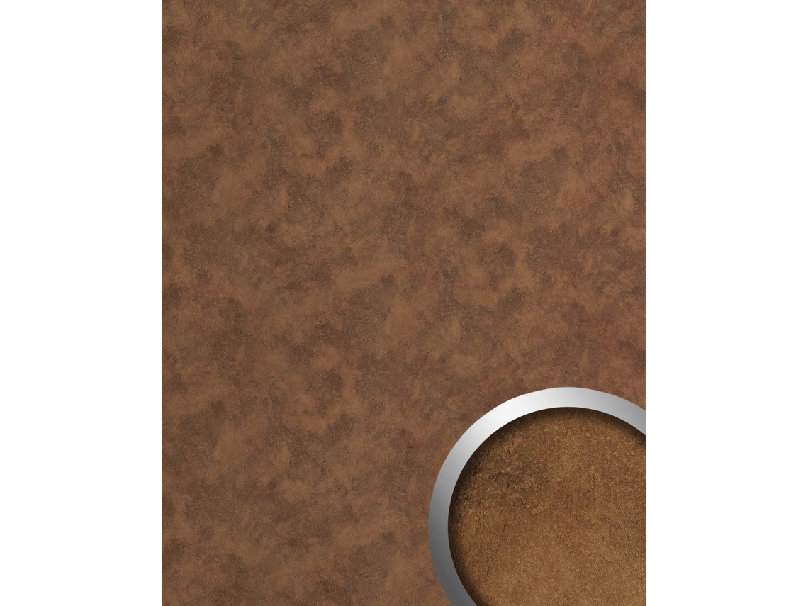 26523-Sa Panel de Pared Bajo Metal Marrón WALLFACE