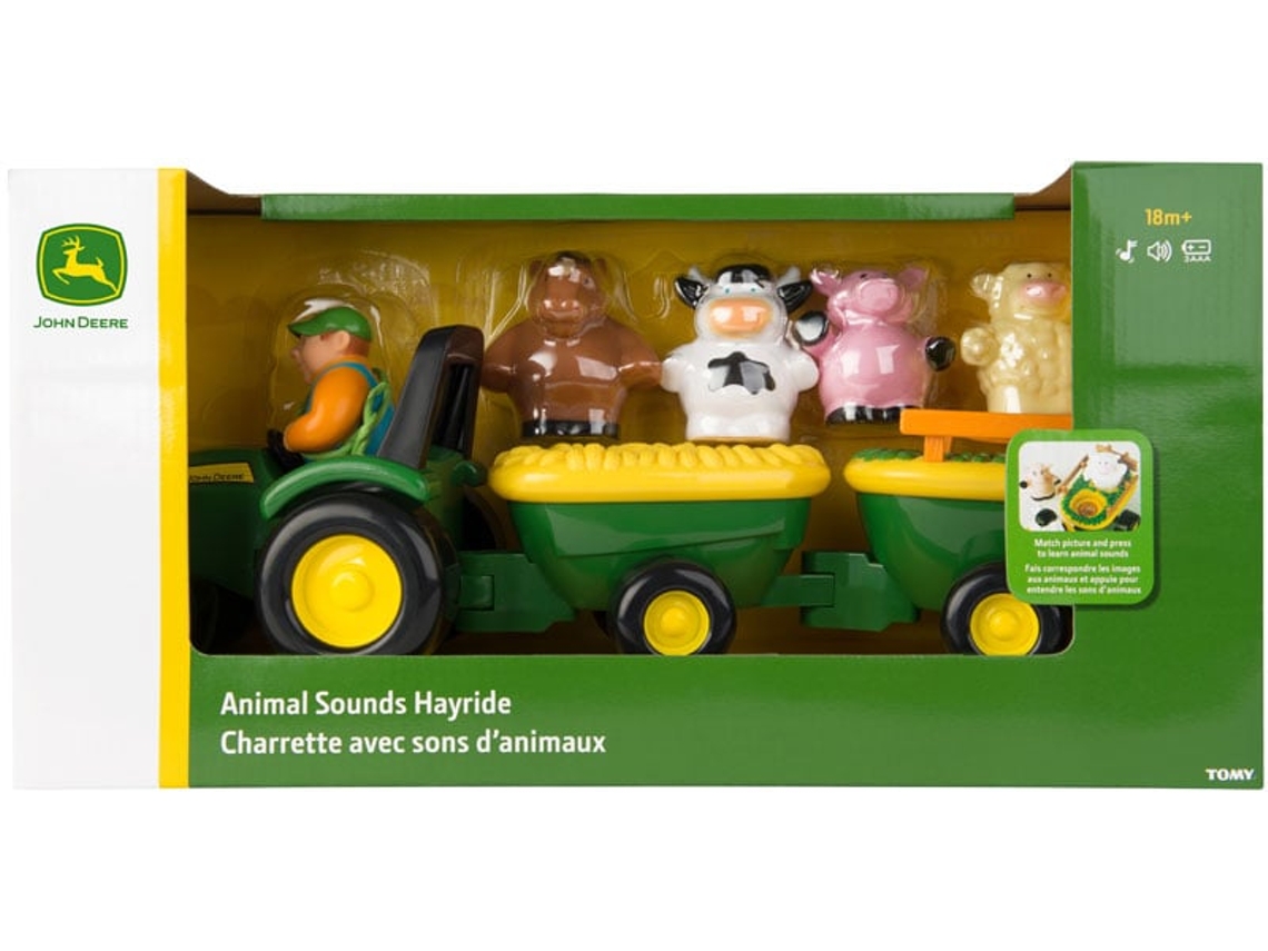 John Deere Britains Oak Walkway con sonidos de animales