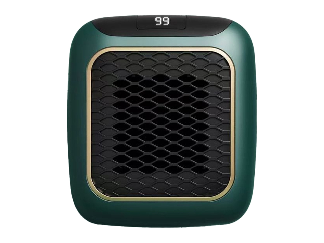 Radiador eléctrico móvil de 400 W (blanco)