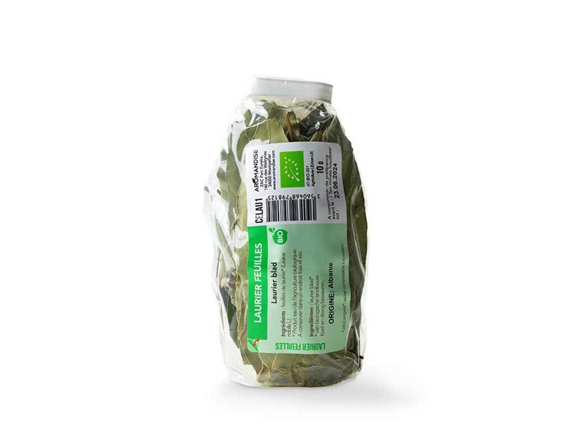 Hojas de laurel ecológicas - 10 g