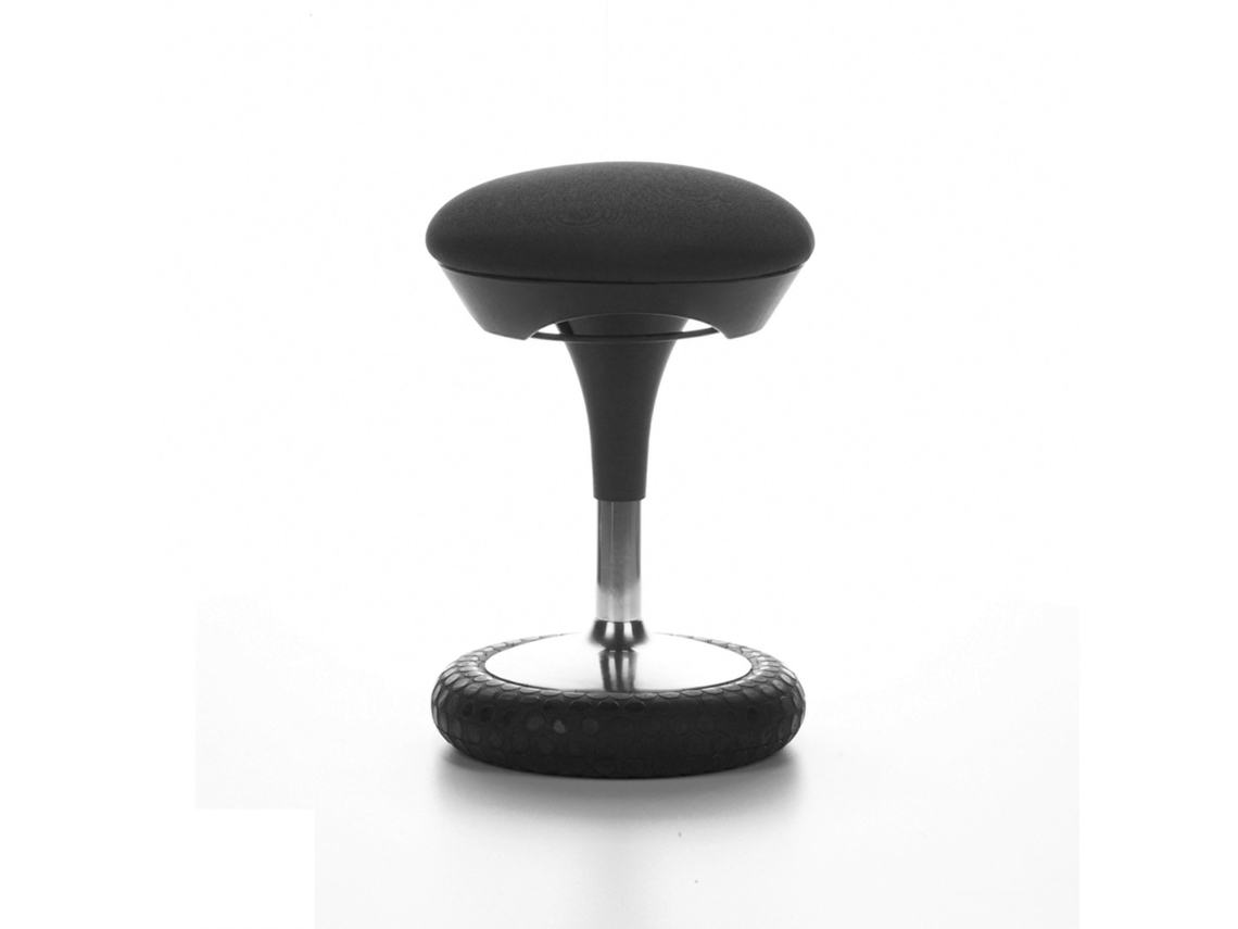 TOPSTAR Silla de Trabajo Taburete de Trabajo Sitness 20 Negro