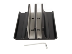 Soporte Para Portátil Con Dos Ranuras, Ajustable, Material De Aleación De Aluminio Anodizado