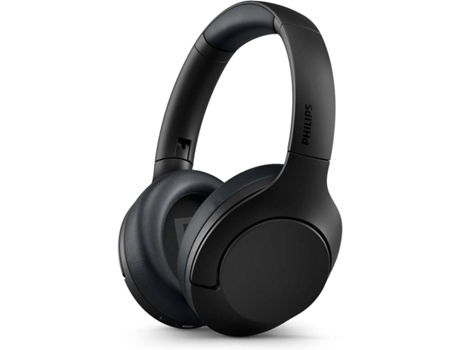 Auriculares Bluetooth PHILIPS TAH8506BK (Over Ear - Micrófono - Noise Canceling - Negro)