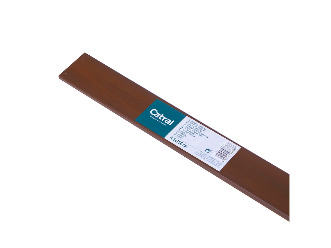 Perfil Remate U Cañizo Pvc 1.5m Marron Nortene