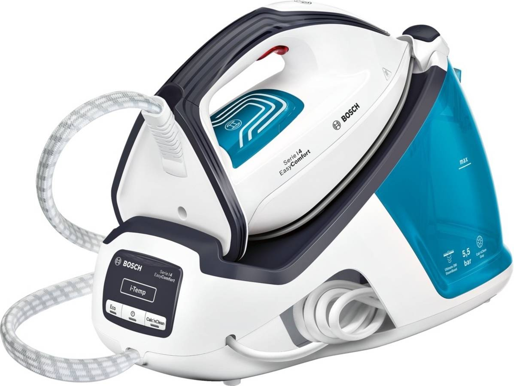 Centro de Planchado BOSCH TDS4050 (Presión: 55 bar - chorro de vapor 290 g/min)
