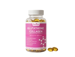 Cápsulas orales de glutatión y colágeno