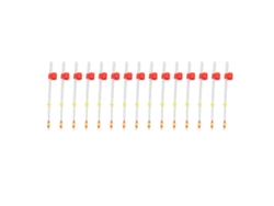 2026rebe-15pcs Minis Punta Superior Caña Pesca Hielo Invierno Extensión Durable 100mm Accesorios Pesca
