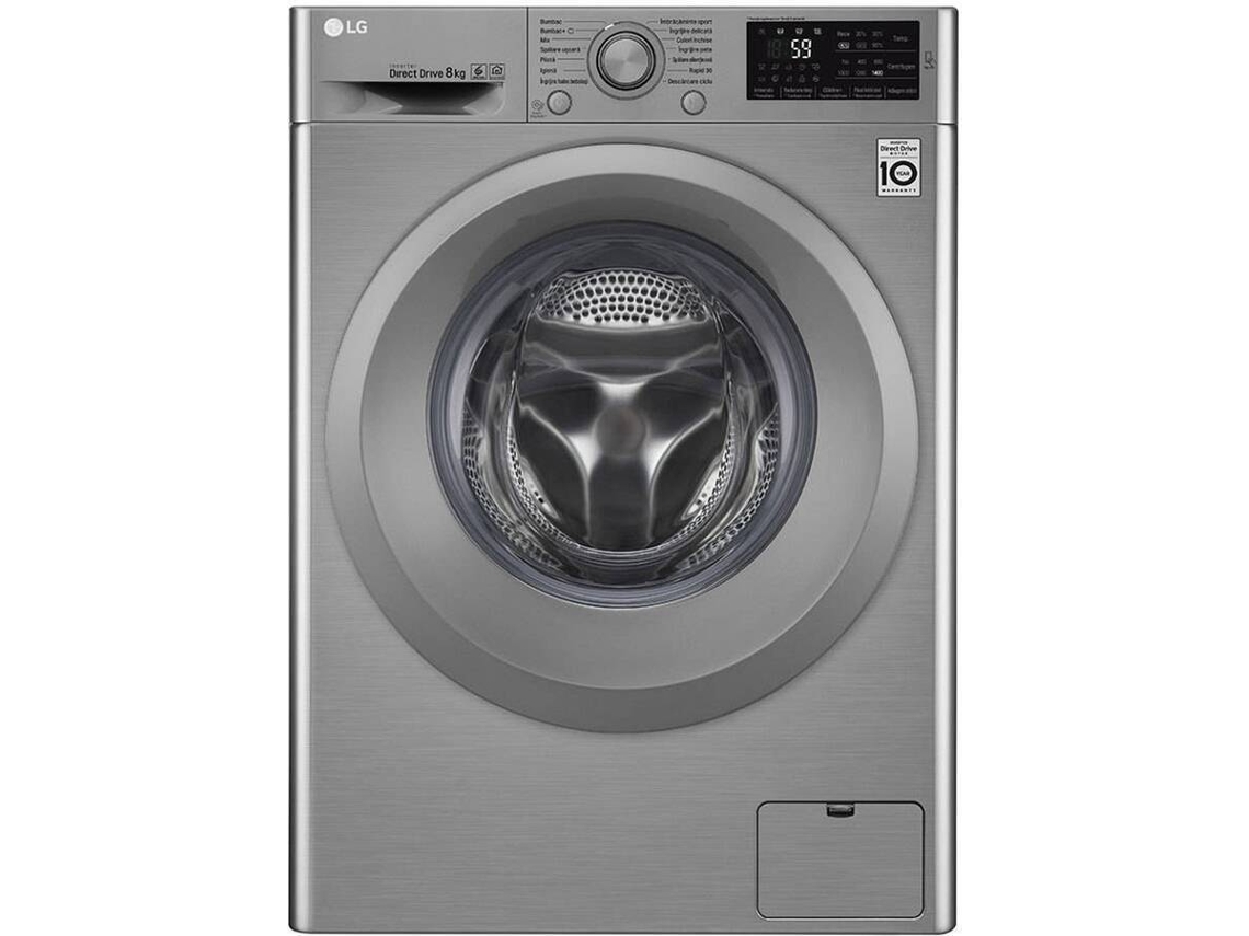 Lavadora Reacondicionada LG F4J5TN7S (Grado A - 8 kg - 1400 rpm - Inox)