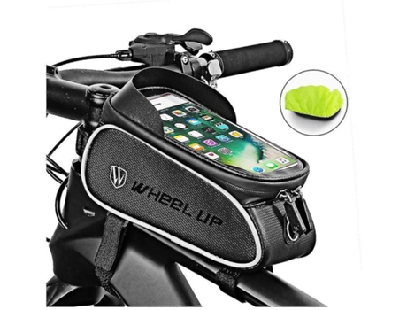 Bolsa impermeable para cuadro de bicicleta con parasol, bolsa para bicicleta con parte superior delantera, bolsa para bicicleta con pantalla táctil...