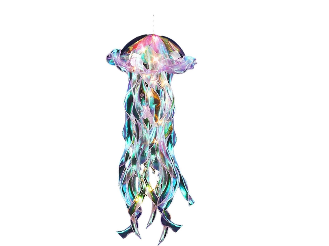 Lámpara de medusa portátil luminosa, juguete para niños, lámpara brillante, bonita decoración para la habitación, regalo para niñas, accesorios para fiestas, Rosewell